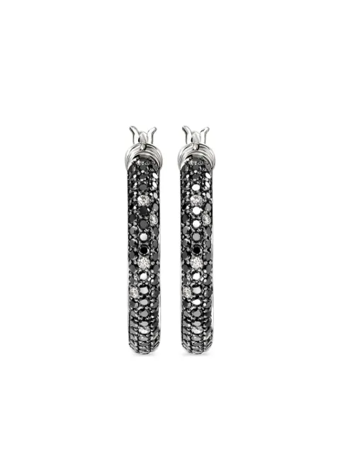 John Hardy  JH Essentials diamond hoop earrings