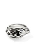 John Hardy Naga sapphire ring - Silver