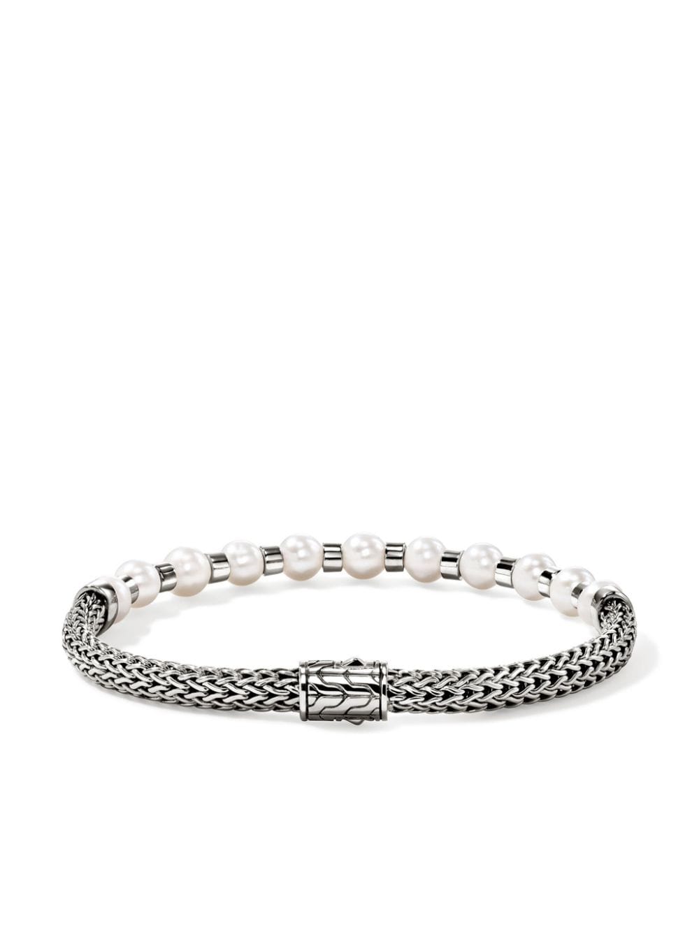 John Hardy JH Essential pearl bracelet - Zilver