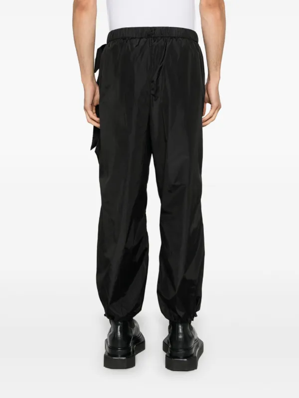 【関税込み】Simone Rocha ブラック リボン トラックパンツ Simone Rocha oversized-bow Tapered Trousers | Black | FARFETCH