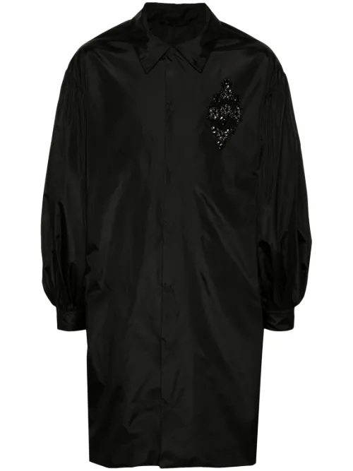 Manteau à ornements en cristal - Simone Rocha - Modalova