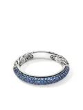 John Hardy sterling silver JH Essential sapphire band ring