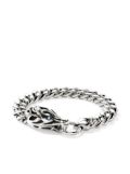 John Hardy sterling silver Naga sapphire bracelet