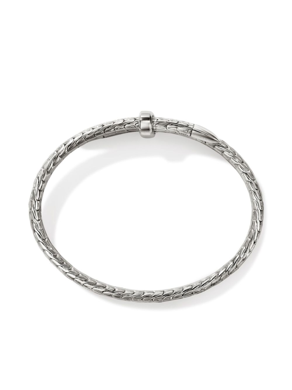 Shop John Hardy Sterling Silver Spear Cuff In Silber