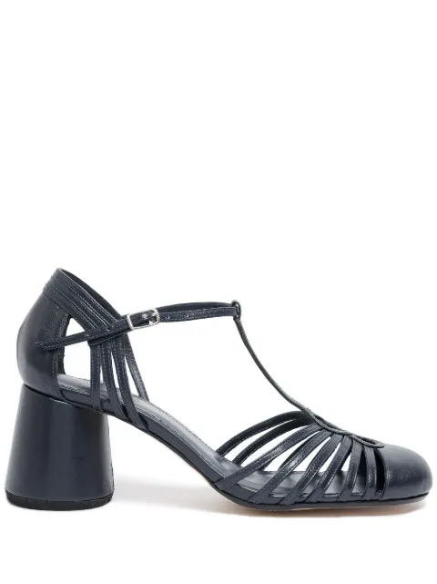 Sarah Chofakian 50mm Chamonix leather pumps