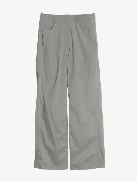 Amomento reversible flared trousers