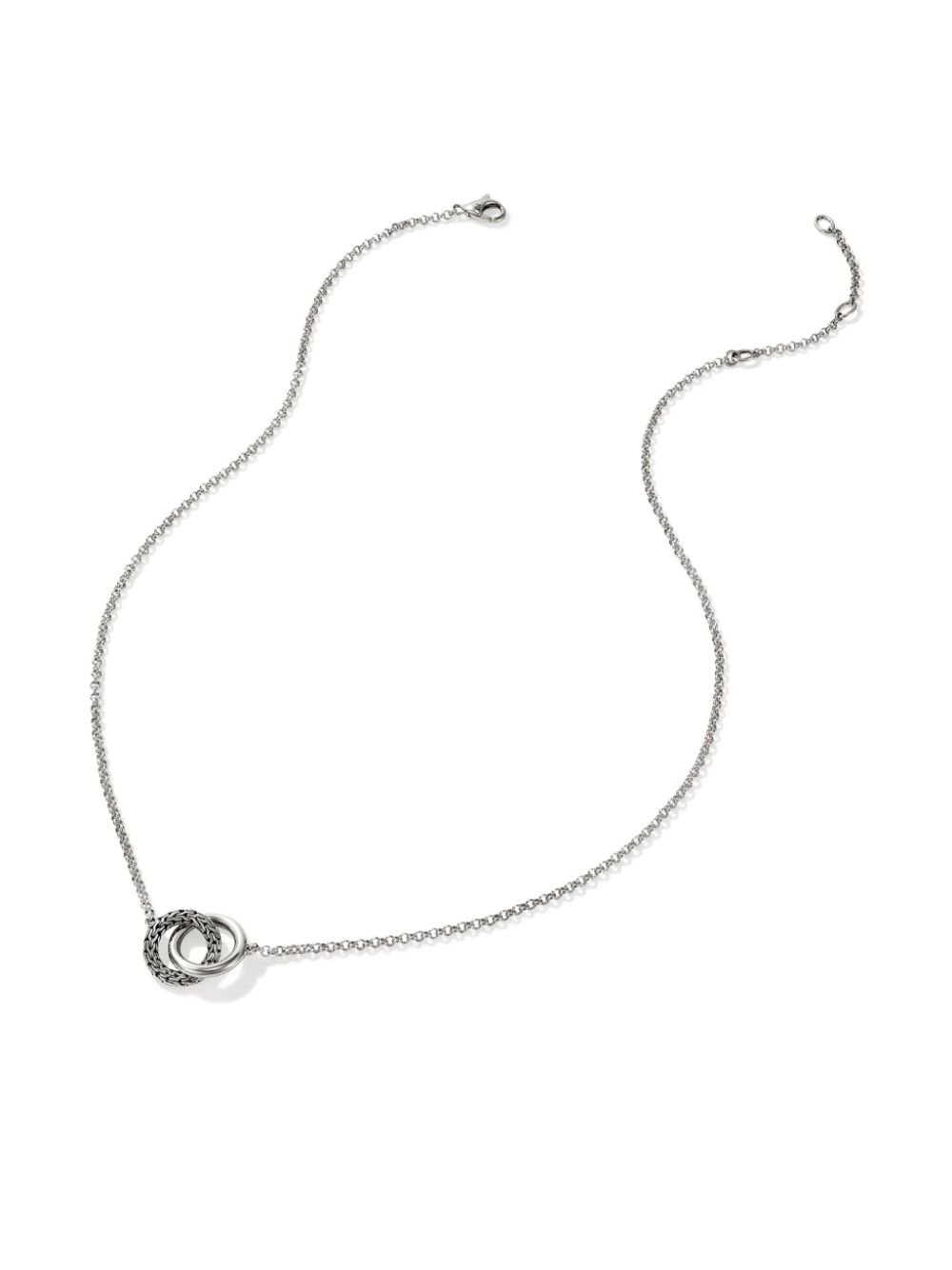 John Hardy JH Essential linked necklace - Zilver