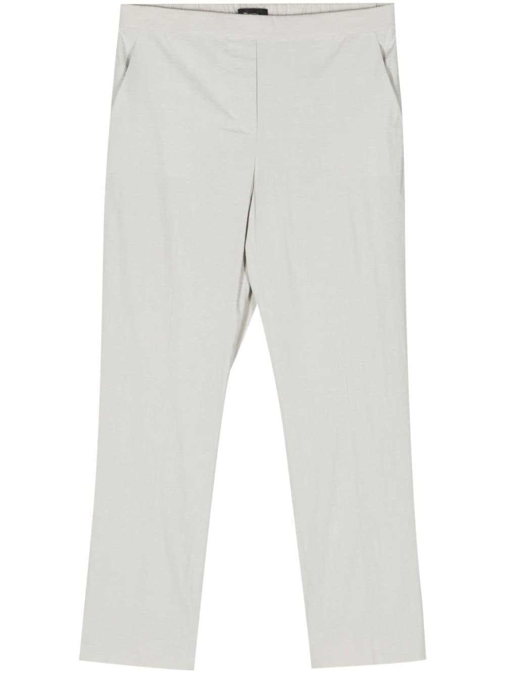 Theory Pantaloni Treeca crop - Grigio