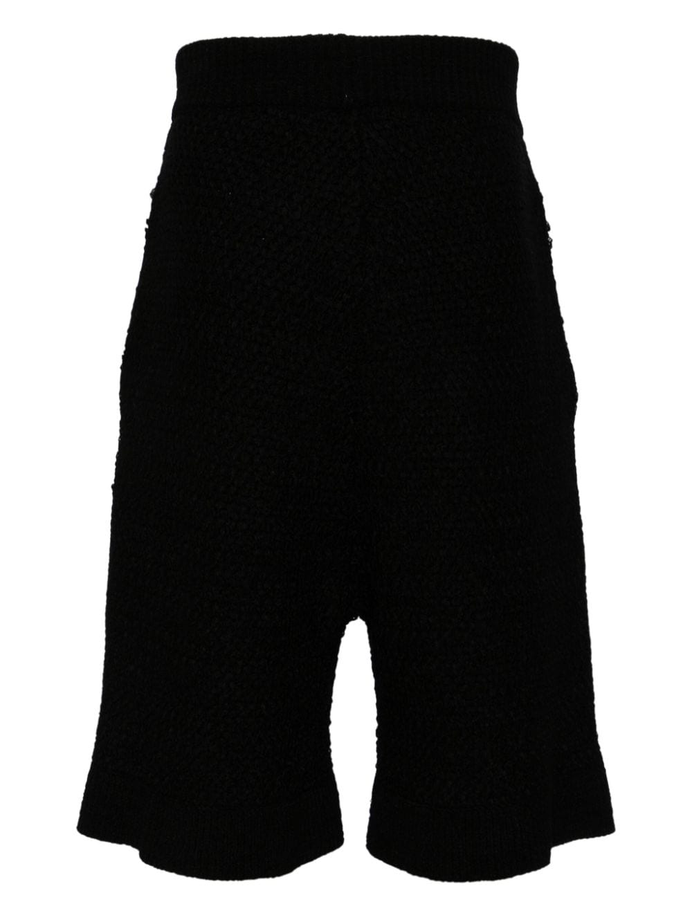 Shop Lgn Louis Gabriel Nouchi Knitted Knee-length Shorts In Black