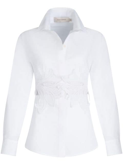 Silvia Tcherassi Byron embroidered blouse 