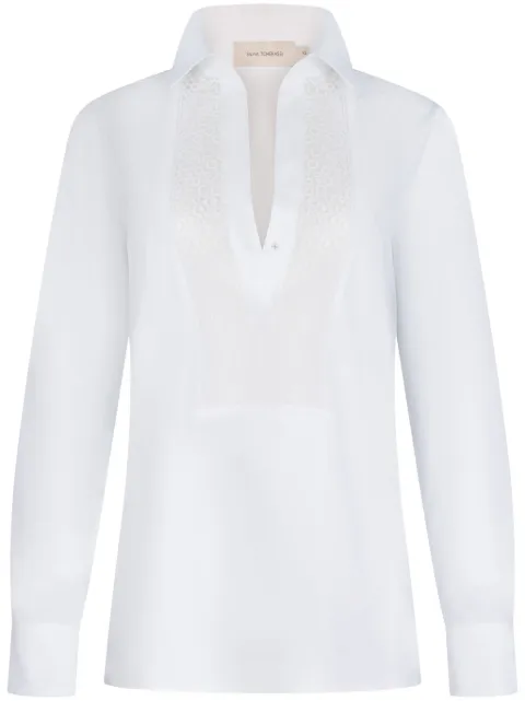 Silvia Tcherassi Bega long-sleeve blouse 