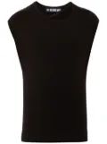 LGN LOUIS GABRIEL NOUCHI round-neck sleeveless T-shirt - Brown
