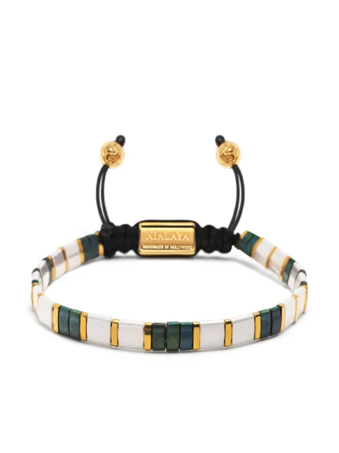 Nialaya Jewelry tila-beads marbled bracelet