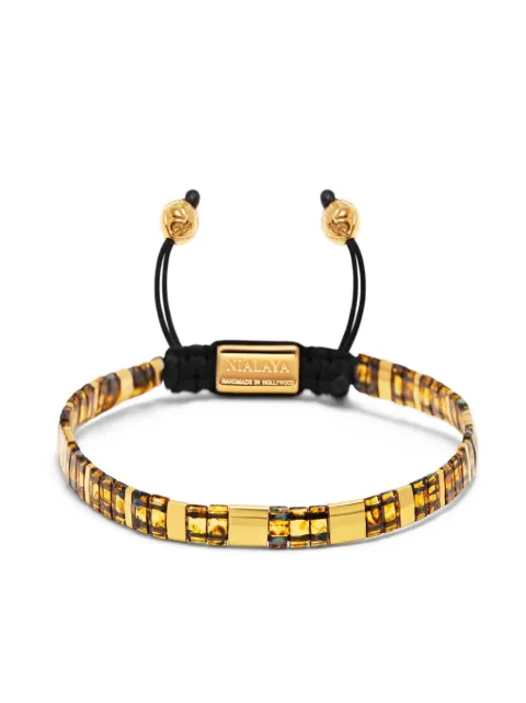 Nialaya Jewelry pulsera con cuentas de mosaico