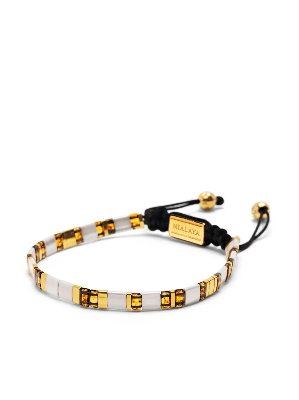 Nialaya Jewelry tila-beads marbled bracelet | Image 2