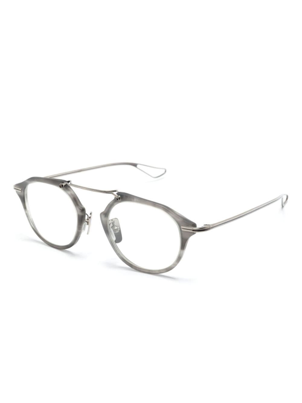 Dita Eyewear Bril met rond montuur - Grijs