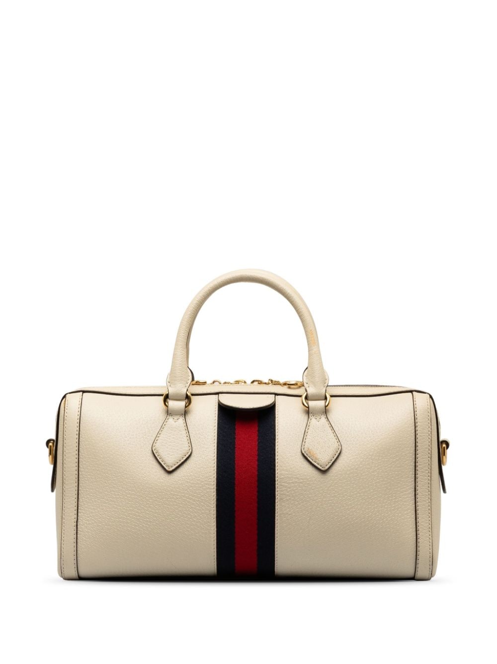 Pre-owned Gucci Ophidia 两用手提包（2000-2015年典藏款） In White