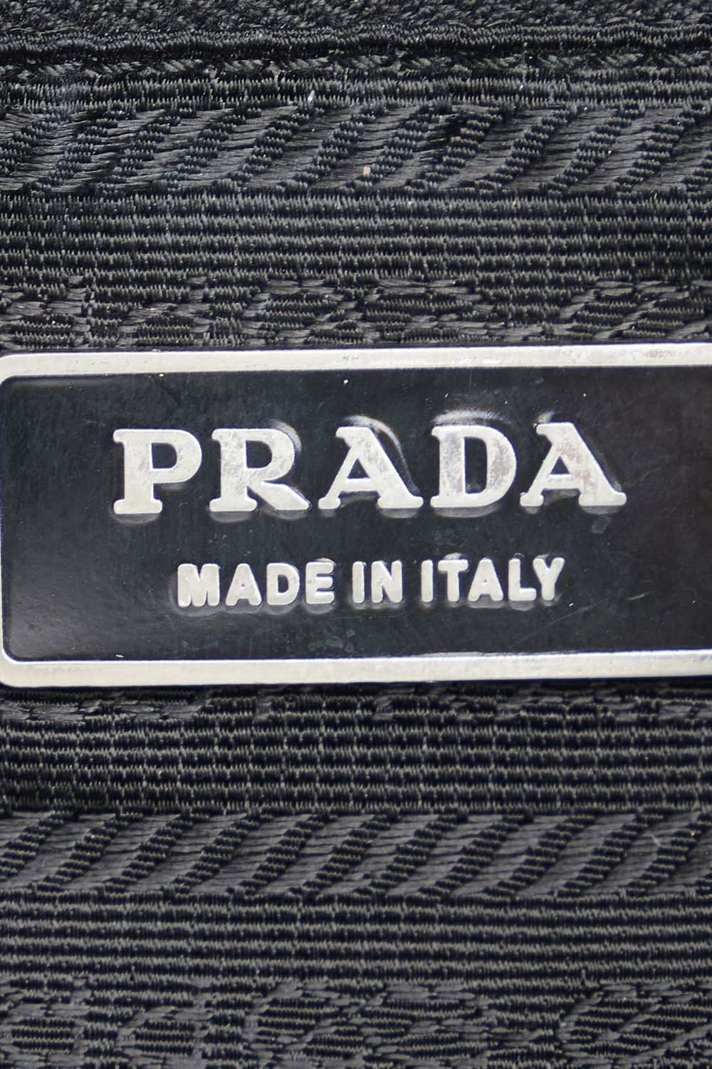 Pre-owned Prada 2013-present   Tessuto Crossbody Bag In Black