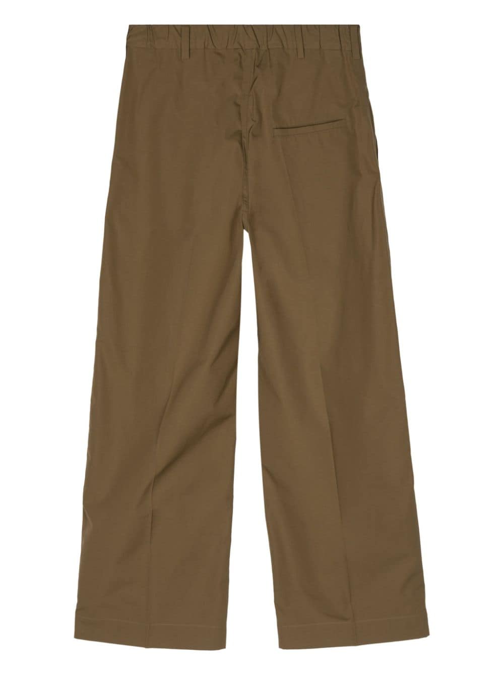 Shop Sofie D'hoore Pleated Wide-leg Trousers In Brown