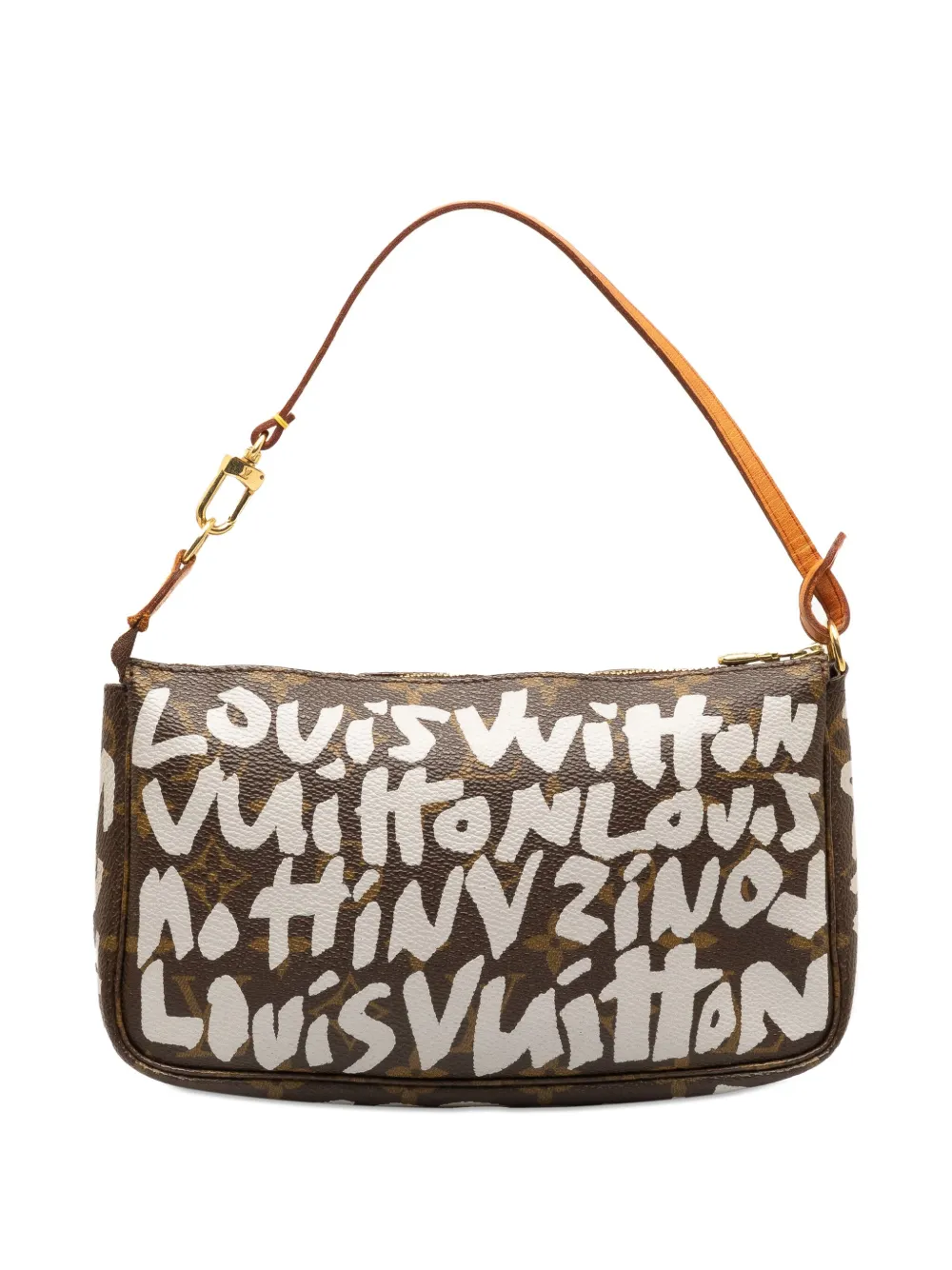 Louis Vuitton Pre-Owned 2001 x Stephen Sprouse Pochette Accessoires handbag - Bruin