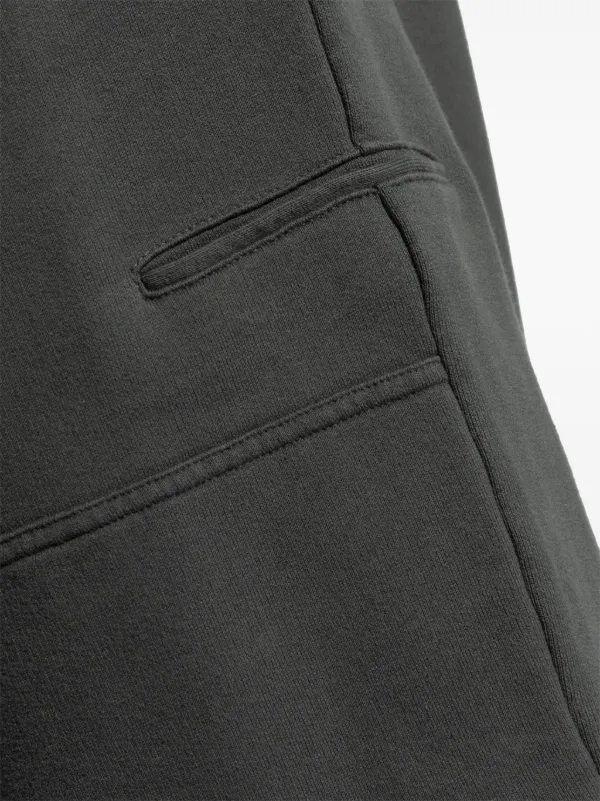 パンツ MM6 Maison Margiela BERMUDA (S62MU0069M30018) MM6 Maison Margiela raw-cut Cotton Bermuda Shorts | Grey