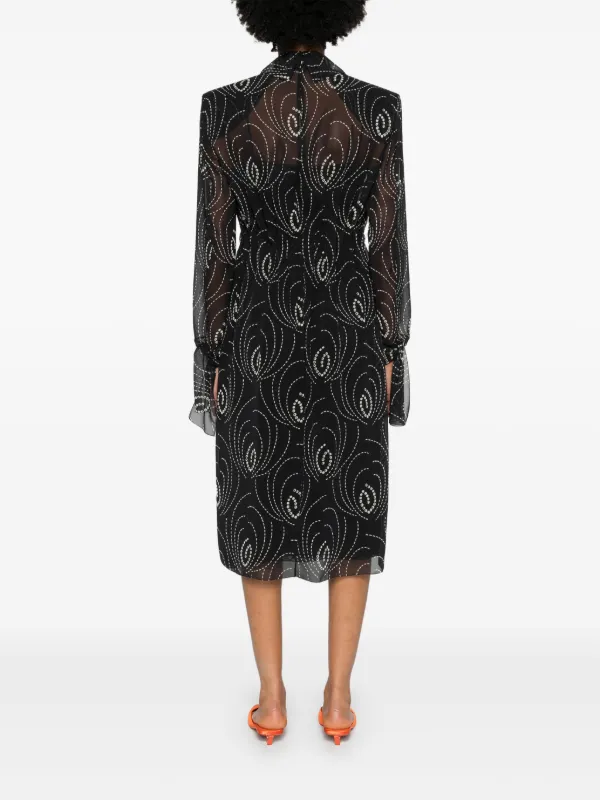 prada chiffon dress Prada S/S 2012 car print chiffon dress JAMES VELORIA