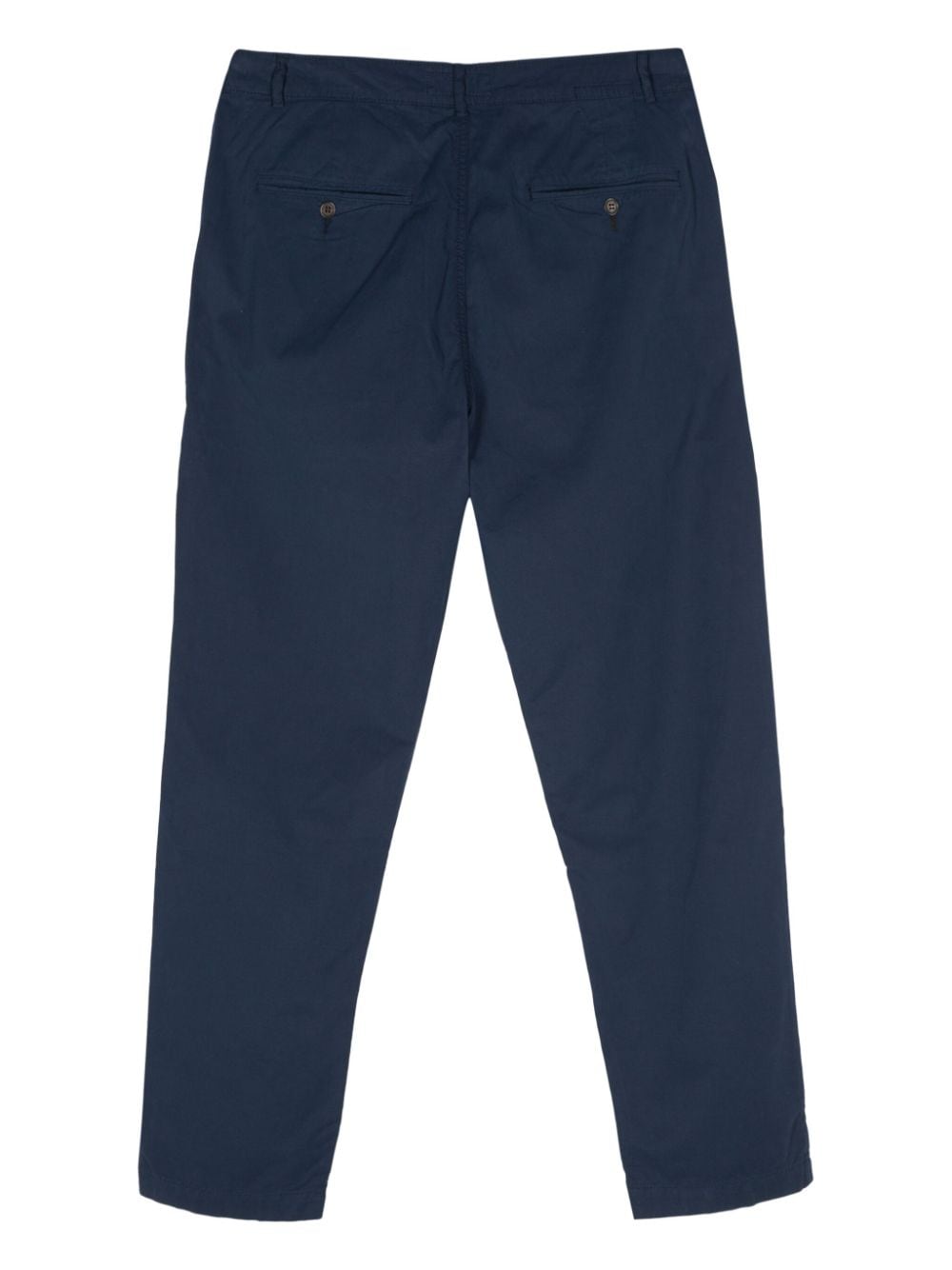 Shop Universal Works Military Tapered Trousers In Blue