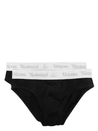 Vivienne Westwood Orb-motif Briefs (pack Of two) | Black | FARFETCH