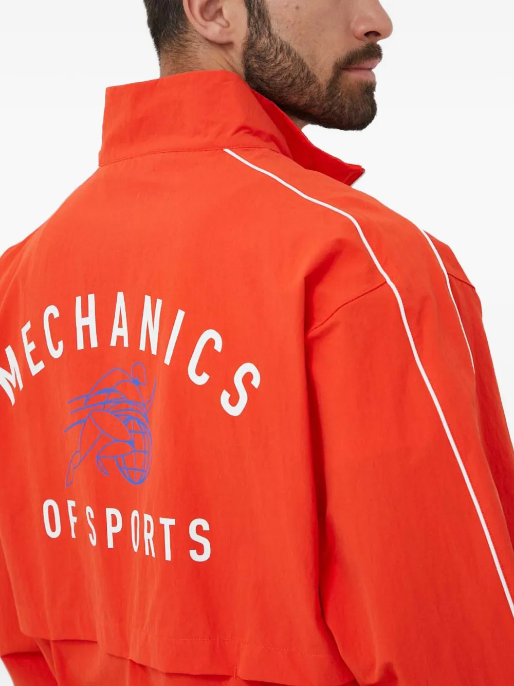 PUMA Jack met rits Oranje