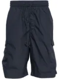 Universal Works drawstring cargo shorts - Blue