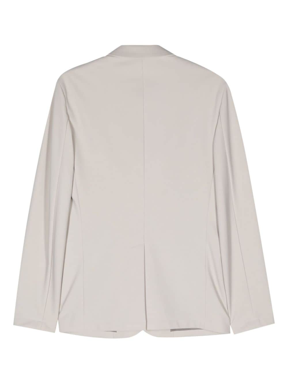 Shop Theory Clinton Single-breasted Blazer In Neutrals