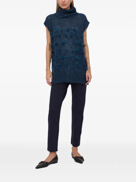 SPANX welt-pockets trousers