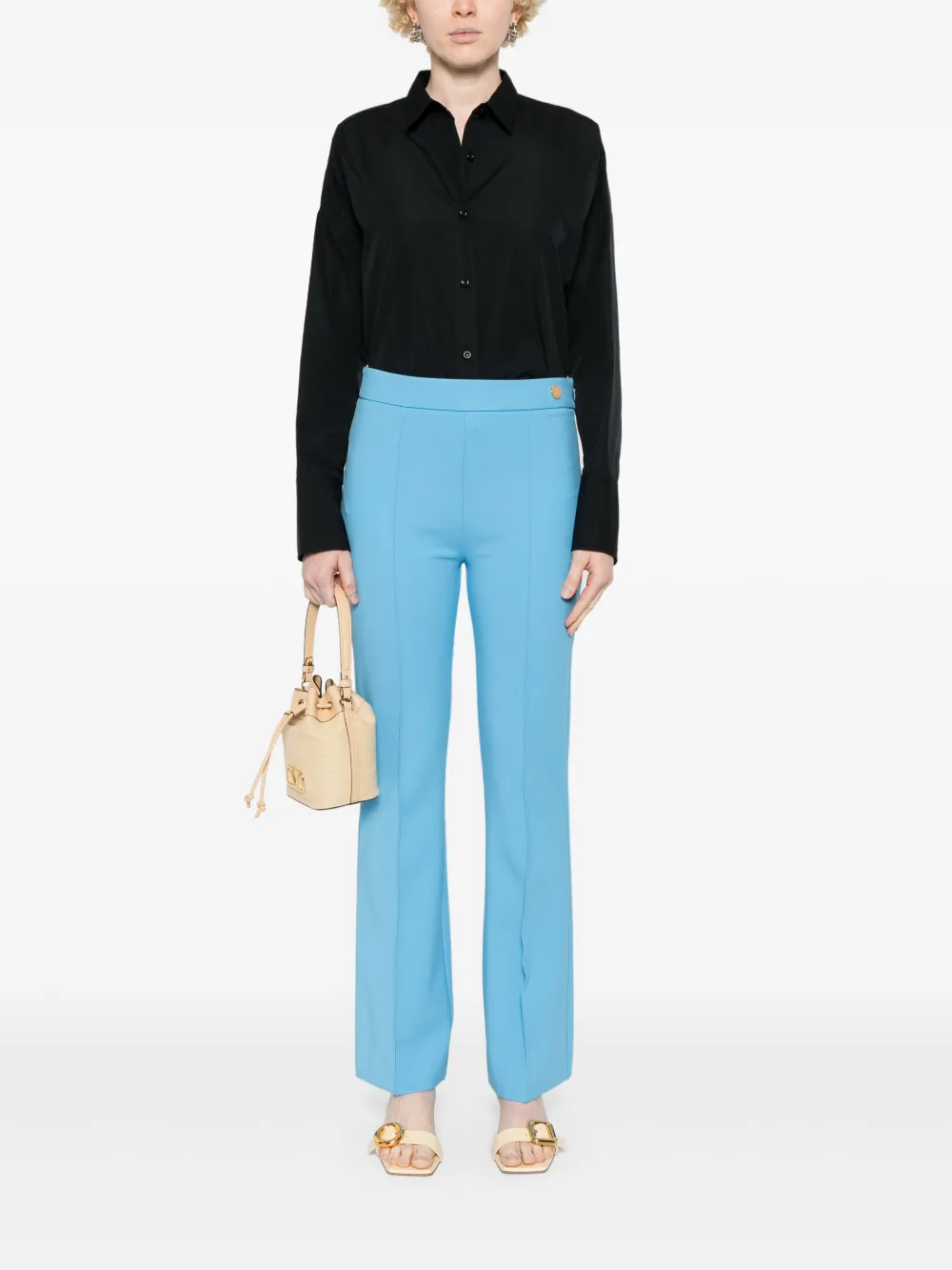 Câllas Milano High waist broek - Blauw