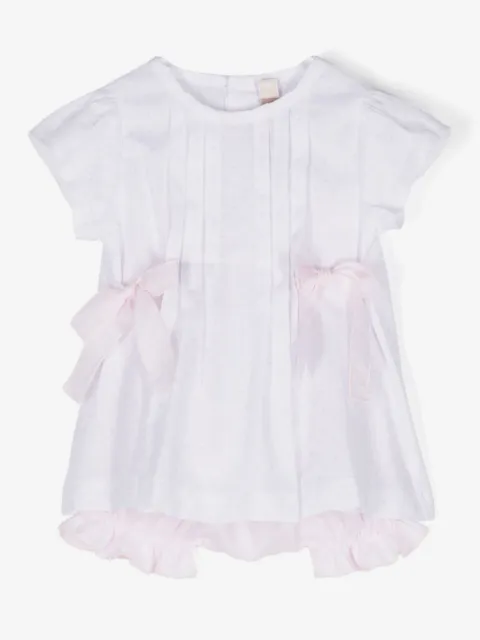 La Stupenderia bow-detail shorts set