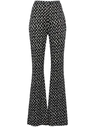 Dvf wide leg pants outlet