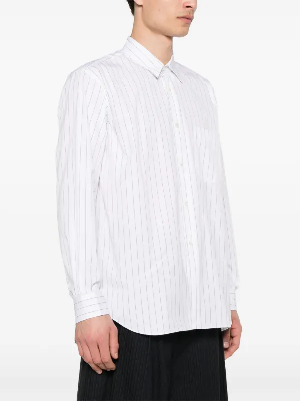 Comme Des Garçons Shirt ストライプ シャツ | ニュートラル | FARFETCH JP