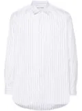 Comme Des Garçons Shirt striped cotton shirt - Neutrals