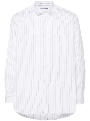 Comme Des Garçons Shirt Forever ストライプ シャツ | ブルー