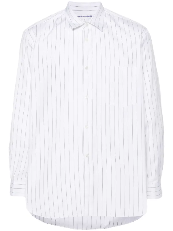 Comme Des Garçons Shirt ストライプ シャツ | ニュートラル | FARFETCH JP