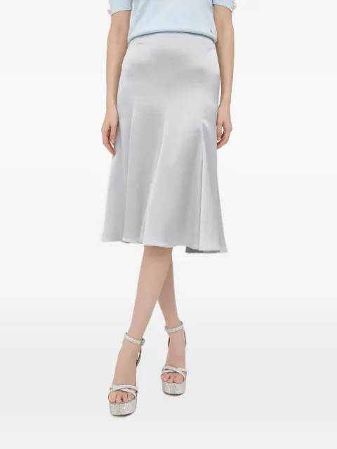 Trussardi flared midi skirt