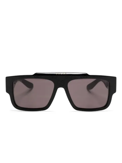Gucci Eyewear نظارة شمس 'غوتشيسيما' بإطار مربع