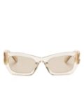 Miu Miu Eyewear Glimpse cat-eye sunglasses - Neutrals