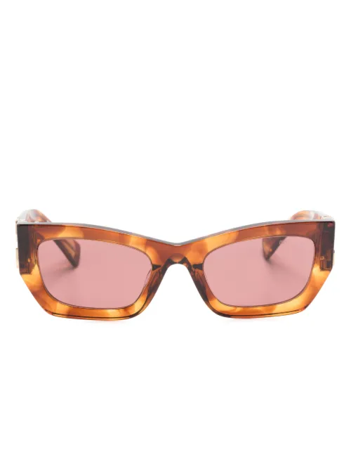 Lunettes de soleil Glimpse à monture rectangulaire - Miu Miu Eyewear - Modalova