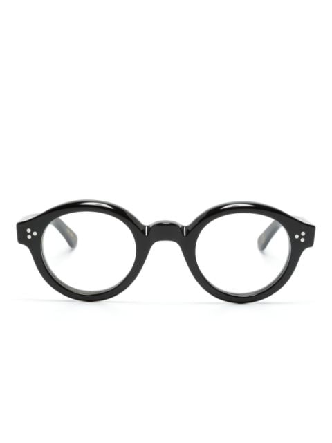 Lesca La Corb's XS round-frame glasses