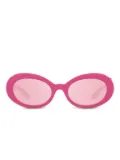 Dolce & Gabbana Kids DG Crossed sunglasses - Pink