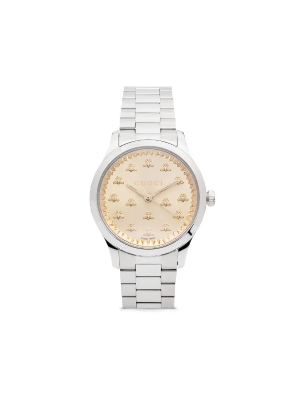 Gucci G-タイムレス 32mm 腕時計 | ゴールドトーン | FARFETCH JP