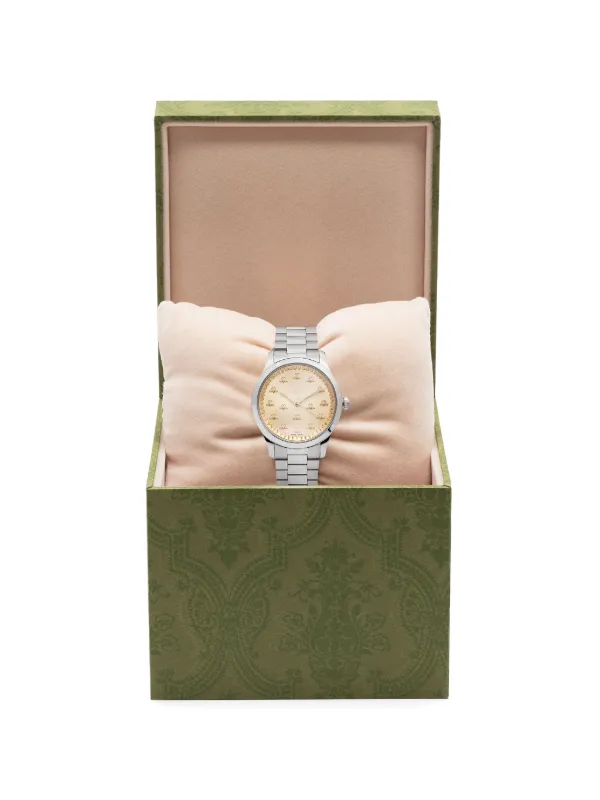 Gucci G-タイムレス 32mm 腕時計 | ゴールドトーン | FARFETCH JP