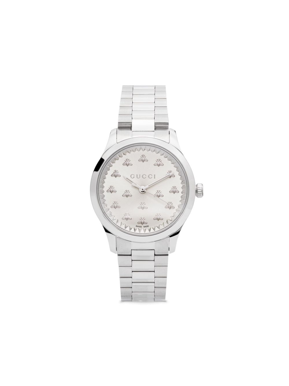 Gucci G-timeless 32mm In Silver