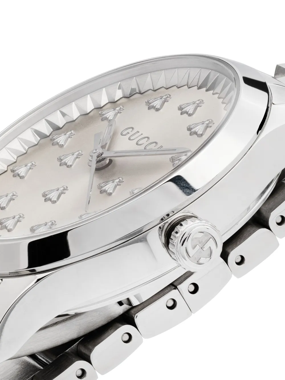 Gucci G-timeless 32mm In Silver