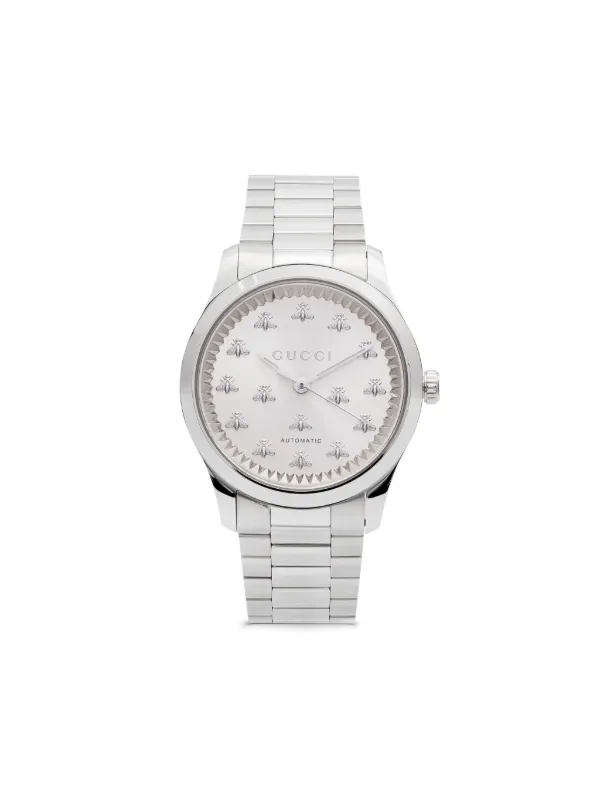 関税・送料込★GUCCI★G-タイムレス 38mm 腕時計 G-タイムレス〕ウォッチ（38 mm）スチール | GUCCI公式